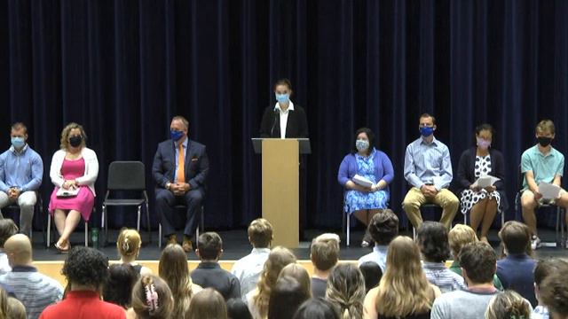 SHS 2021 Induction of the National Honor, World Languages and Math Societies. смотреть онлайн