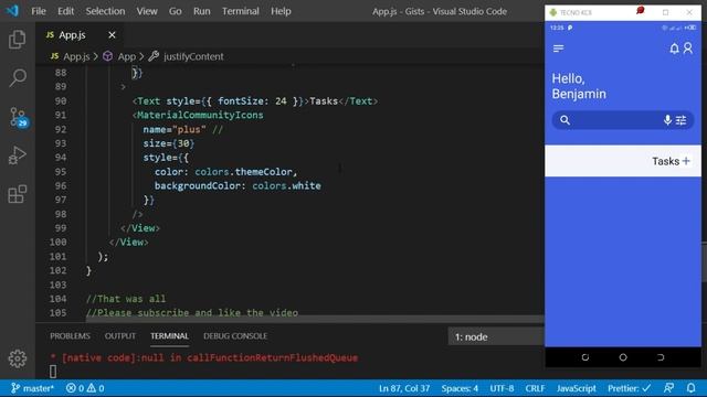 Tasks App - React Native UI - Speed Code смотреть онлайн