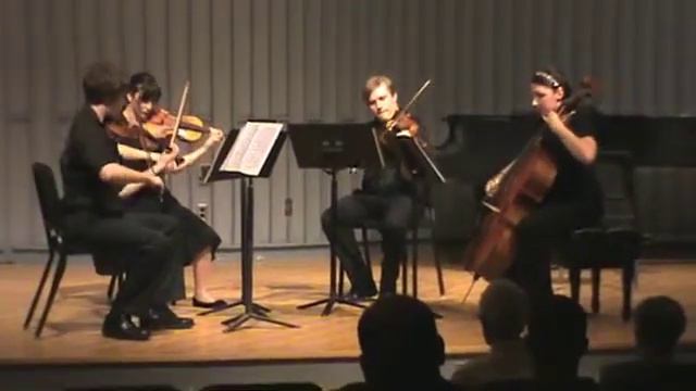 Mendelssohn Quartet Op. 80 in F minor - 4th Movement смотреть онлайн