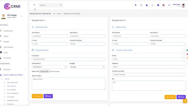 CRMi- Responsive Admin Dashboard Template And Bootstrap Dashboard смотреть онлайн