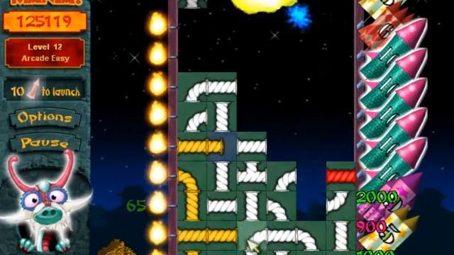 Rocket Mania! Deluxe - Arcade Mode - Easy Mode (Level 20; 420,790pts) смотреть онлайн