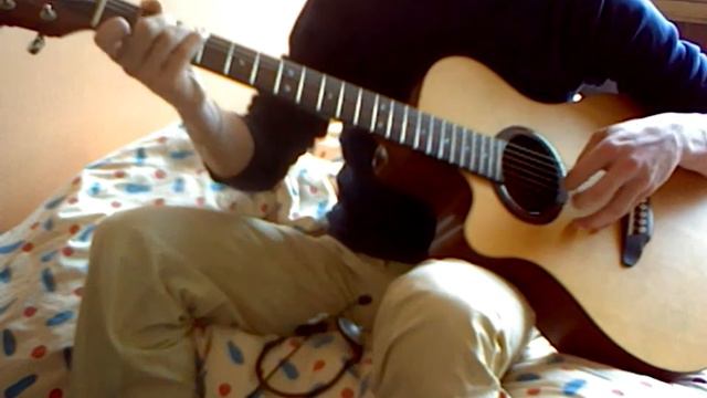 No Woman No Cry arranged for acoustic guitar Bob Marley cover смотреть онлайн