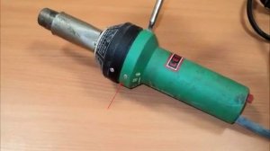 Строительный фен Leister. Замена щеток