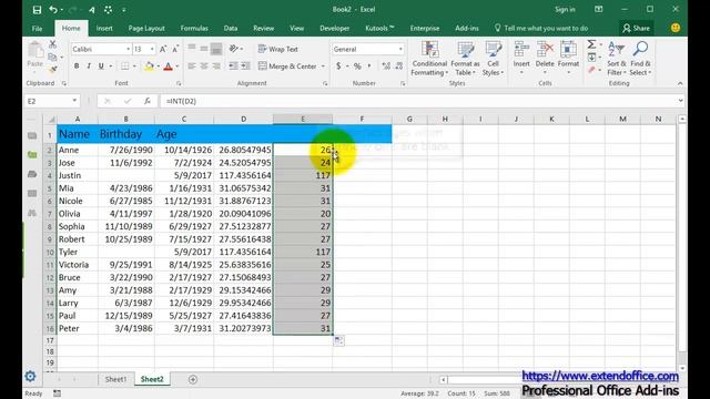 How to not calculate (ignore formula) if cell is blank in Excel смотреть онлайн