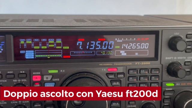 Doppio ascolto con yaesu ft 2000 d@HamRadio2 смотреть онлайн