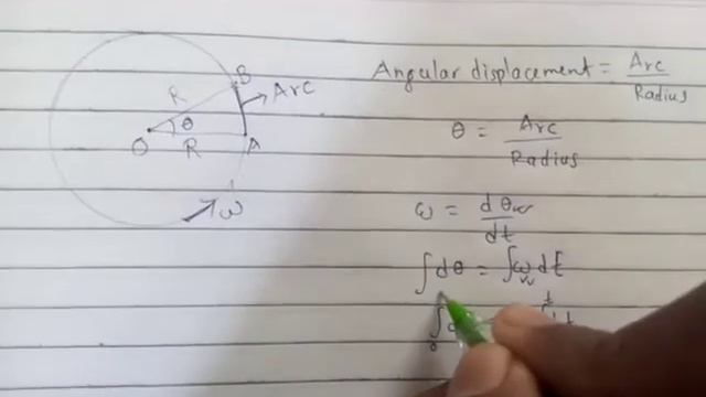 How to prove v=rω. What is relation between linear velocity and angular velocity? смотреть онлайн
