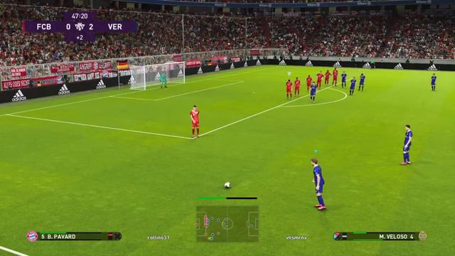 BAYERN MÜNCHEN - HELLAS VERONA | HIGHLIGHTS | PES 2020 | PS4 | DIVISIONS | ONLINE смотреть онлайн