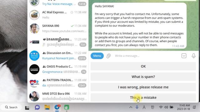 Sorry, you can only send message to mutual contact at the moment | ដោះស្រាយបញ្ហា Send Message អត់ចេ смотреть онлайн