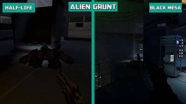 Black Mesa vs. Half-Life - All Xen Creatures Comparison смотреть онлайн