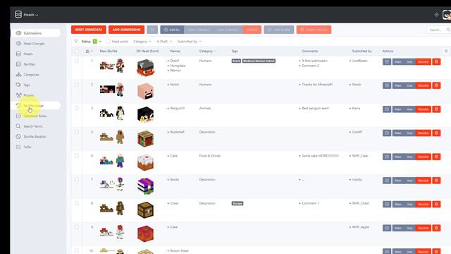 Minecraft Heads v2.0 Preview II - Head Changes смотреть онлайн