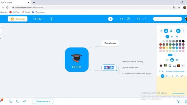 Створення інтелект карт в mindmeister смотреть онлайн