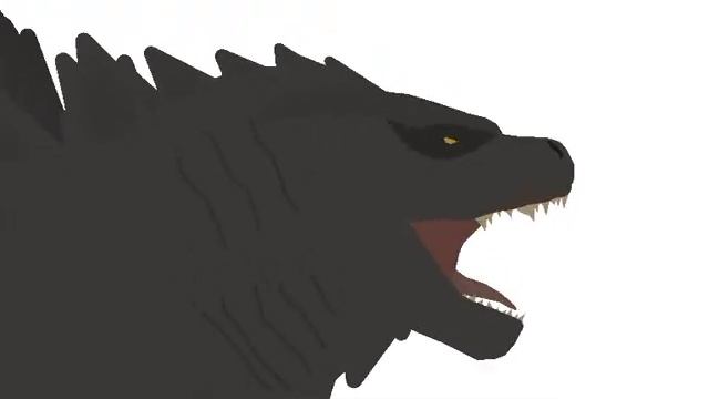 "Godzilla 2019 Test Animation Roar 20 Fps"Stick Nodes смотреть онлайн