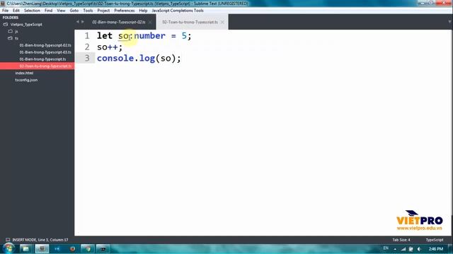 TYPESCRIPT 04 - Các Toán Tử смотреть онлайн