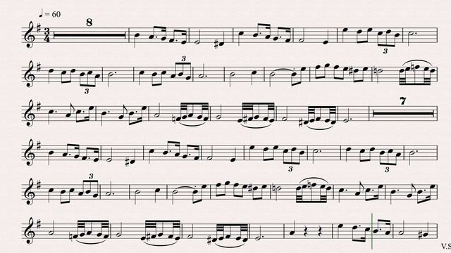 Albinoni Adagio in G Minor V2 Eb Alto Sax Backing Track and Sheet Music смотреть онлайн