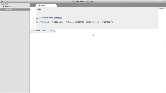 PHP Best Practices: Sanitising Output (7/11) смотреть онлайн