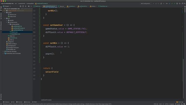 Разработка игры на VueJS 3 #6: Смена раунда / Game development Vue JS 3 смотреть онлайн