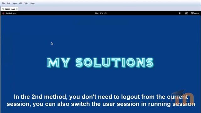Redhat Linux 7 Tutorial in HINDI - Switching from GNOME Classic to GNOME and Back смотреть онлайн
