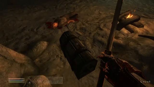 The Elder Scrolls IV: Oblivion - 1080p60 HD Walkthrough Part 112 - "The Desolate Mine" смотреть онлайн