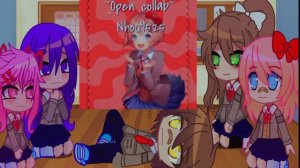 Реакция Доки Доки + ГГ на ТТ #рекомендации #реакция #ддлк #сайори #моника #нацуки #юри #гг #докидок