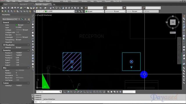 Select dynamic block with same visibility (SBV) Lisp смотреть онлайн