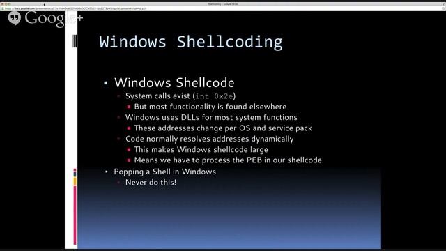 NSA Reverse Engineering Lectures Lecture 8 смотреть онлайн