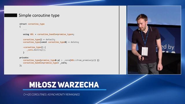 C++20 Coroutines: Asynchronity reimagined - Miłosz Warzecha - code::dive 2019 смотреть онлайн