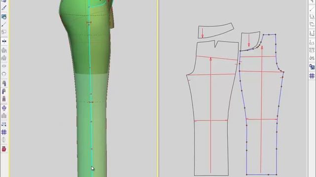 10. LookStailorX. Модуль лекала. Часть 2. смотреть онлайн