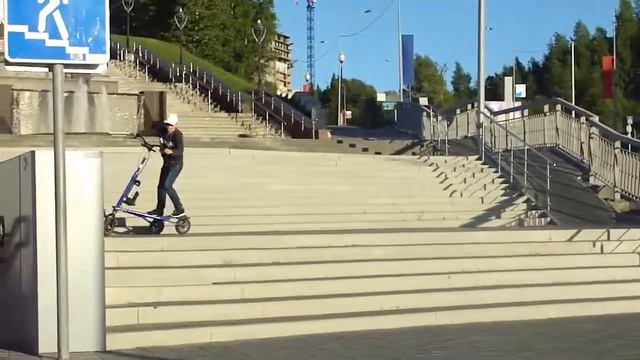 Как провести день с ребенком и самокатом Trikke смотреть онлайн