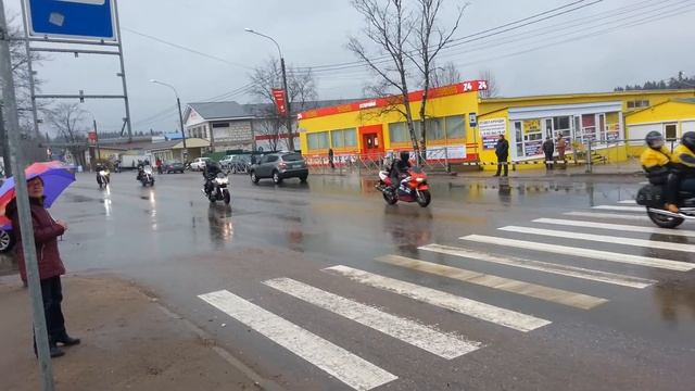 Байкерский клуб 'Ночные Волки' пос. Рощино Лен.обл смотреть онлайн