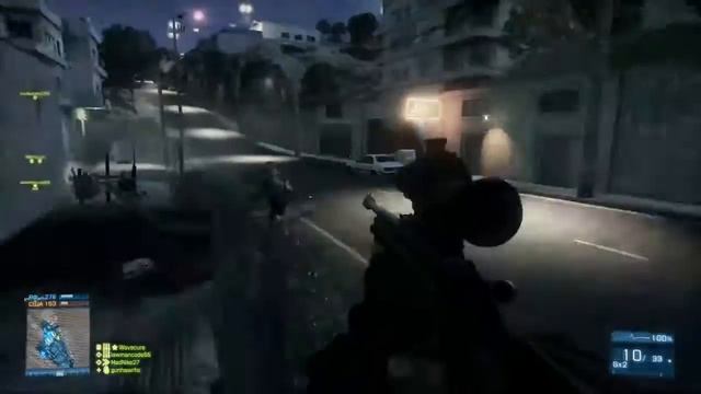 СВ-98 в Battlefield 3 (немало скилла и много везения:) смотреть онлайн