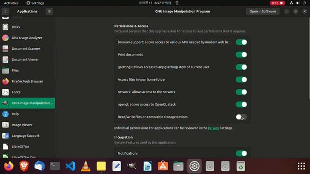 How to solve cannot access file from disk gimp error, linux, ubuntu, no permission error смотреть онлайн