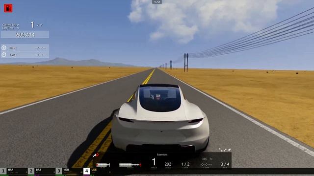 Tesla Roadster 2020 - top speed 504km/h (313Mph) смотреть онлайн