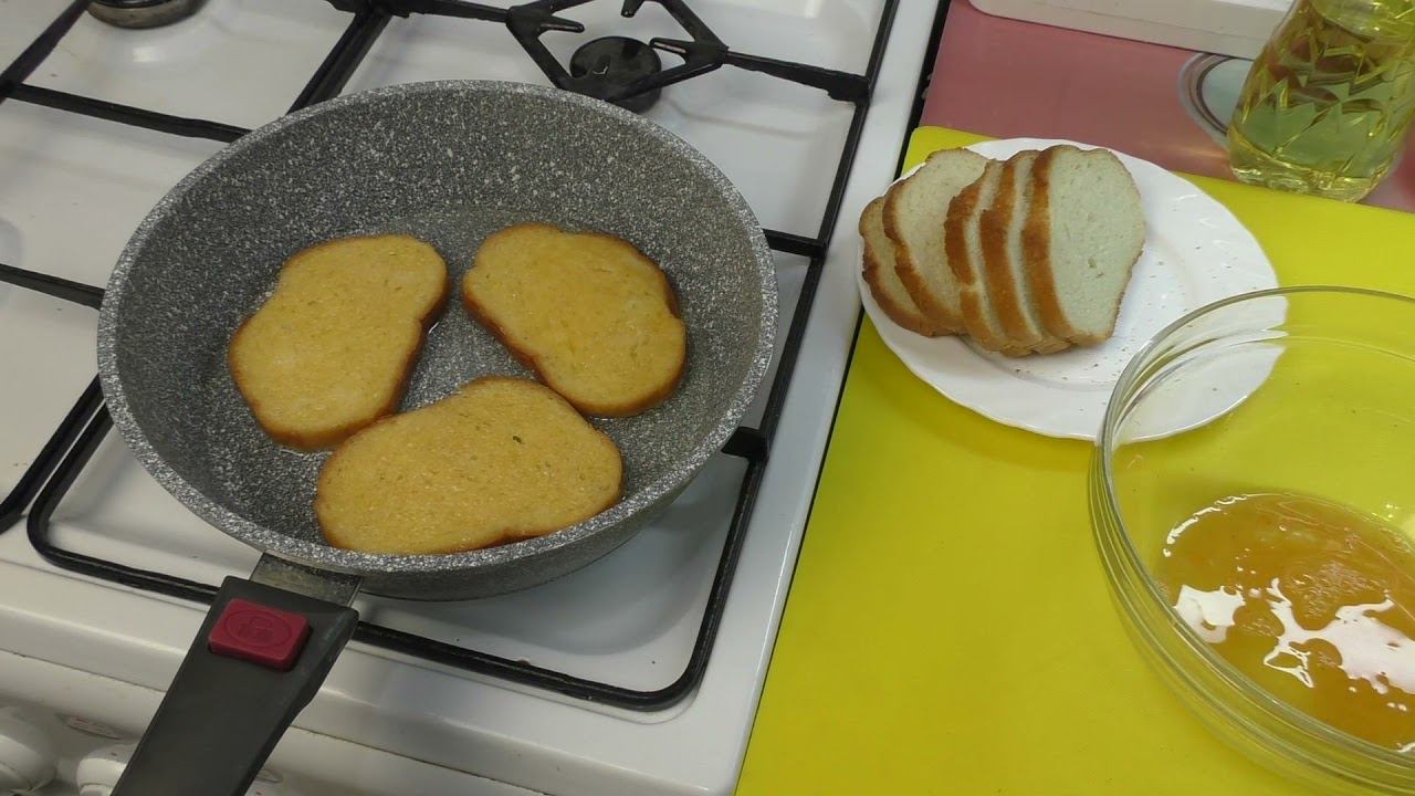 Простые гренки рецепт из СССР смотреть онлайн