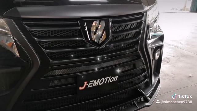 TOYOTA ALPHARD 2018-20 ANH30 Rowen STYLE FRONT BUMPER (J-EMOTION DESIGN) смотреть онлайн