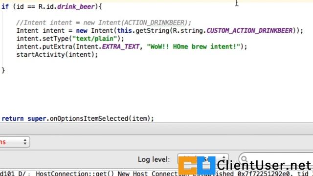 Android Tutorial #14: Custom implicit intent, keep them tidy with strings.xml file смотреть онлайн