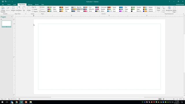 How to make custom business cards in Microsoft Publisher - Part 1 смотреть онлайн