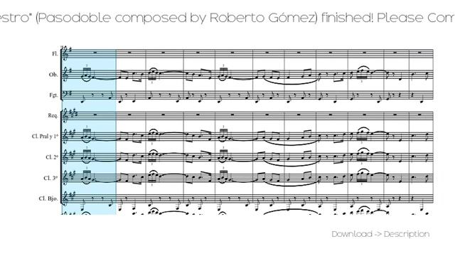 ? "Al Maestro" (Pasodoble Composed By Roberto Gómez) Finis... смотреть онлайн