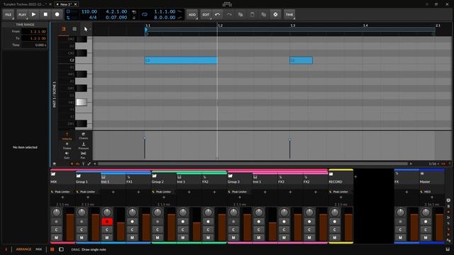 Фишки Bitwig Studio. Pianoroll. Редактирование велосити нот одним нажатием смотреть онлайн