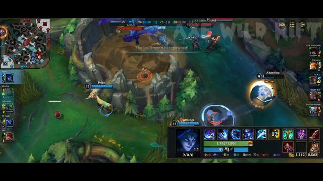 Wild Rift Top 1 kayn patch 5.0 ex rank challenger - AXE Wild Rift gameplay смотреть онлайн