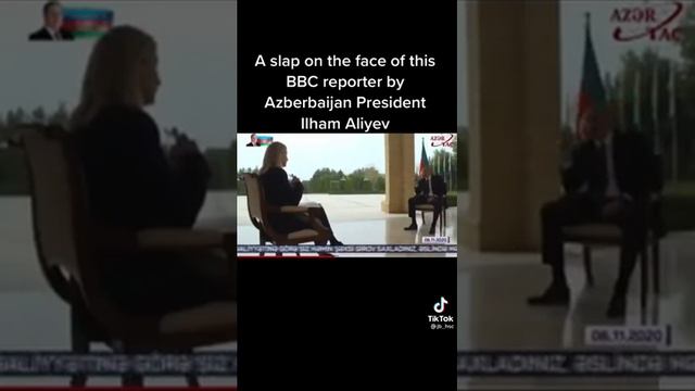 BBC Reporter Intellectually Molested By President Azerbaijan  - Speakers Corner @bbcnews