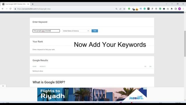 Free Google SERP Checker: Keyword Rank & Position Tool | PROSEOTOOLKIT By Naveed Ganatra: SEO Exper смотреть онлайн