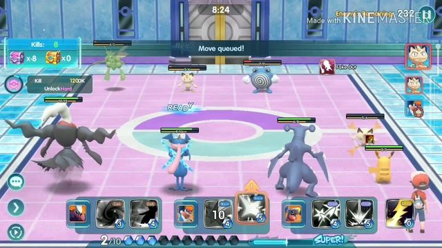 Poke crisis [Android] apk gameplay darkrai and greninga super power смотреть онлайн