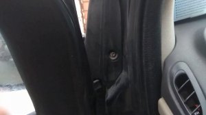 Снять зеркало Рено сценик 2