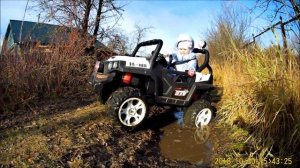 ДЕТСКИЙ ЭЛЕКТРОМОБИЛЬ БАГГИ! ПОЛНЫЙ ПРИВОД VS ГРЯЗЬ