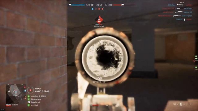 Battlefield V Beta - 1440p60 to 4k60 upscale render test смотреть онлайн