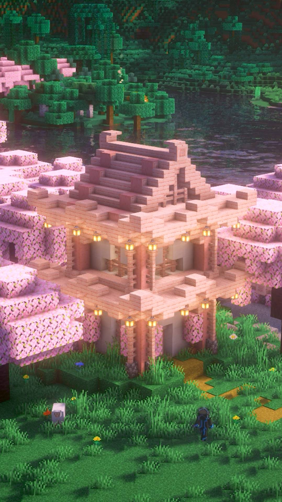 ⚒️ Майнкрафт | Башня в японском стиле смотреть онлайн