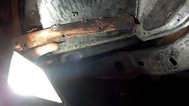 Ремонт рамы и кузова Паджеро 2 "коротыш" (часть 8) смотреть онлайн