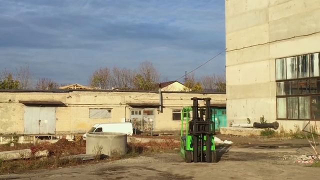 Электрический вилочный погрузчик MITSUBISHI FB16NT, продажа в Украине смотреть онлайн