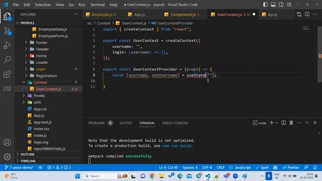 Part 29 React Tutorial | React Context | Global state management | useContext hook | Props drilling смотреть онлайн