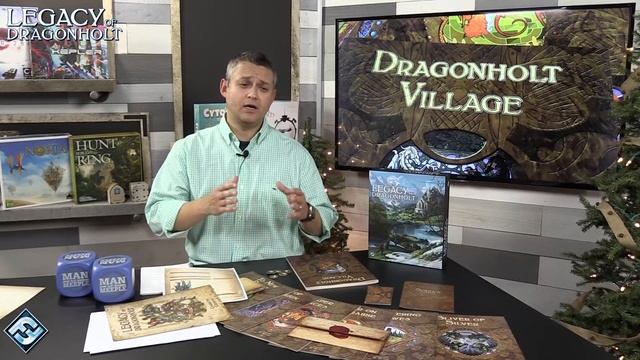 Legacy of Dragonholt (Fantasy Flight Games) Review by Man Vs Meeple смотреть онлайн